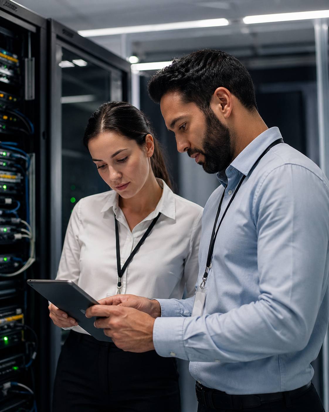 Atención técnica para empresas en Colombia realizada por Redetronix en sede corporativa