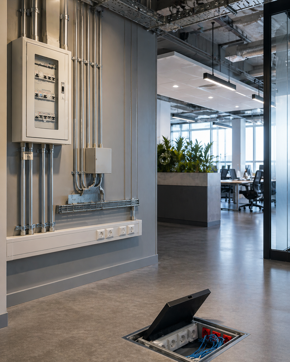 Infraestructura de red y energía para empresas multisede en Colombia