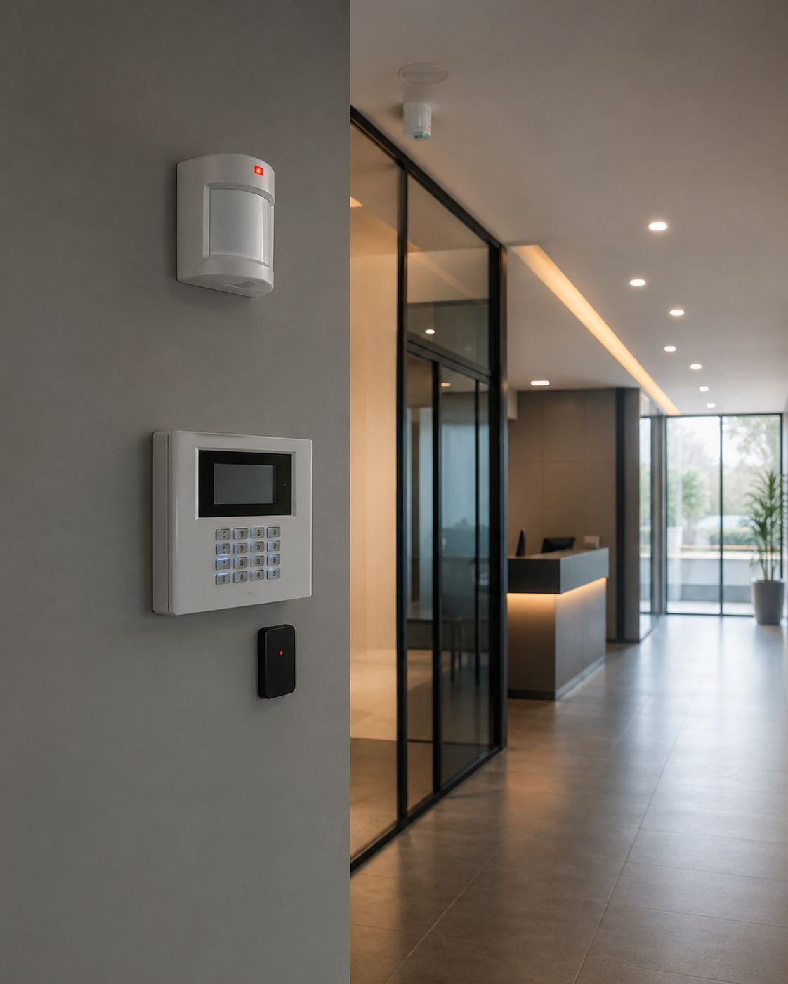 Control de acceso para empresas en edificio corporativo implementado por Redetronix