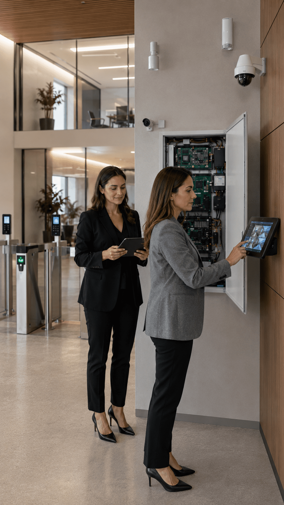 integración de seguridad electrónica para sedes corporativas
